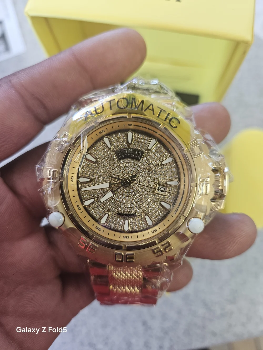 Invicta Reserve Poseidon 1.71 Carat Diamond Automatic Watch 55mm